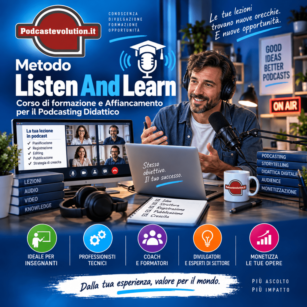 Podcast evolution LIsten and learn
