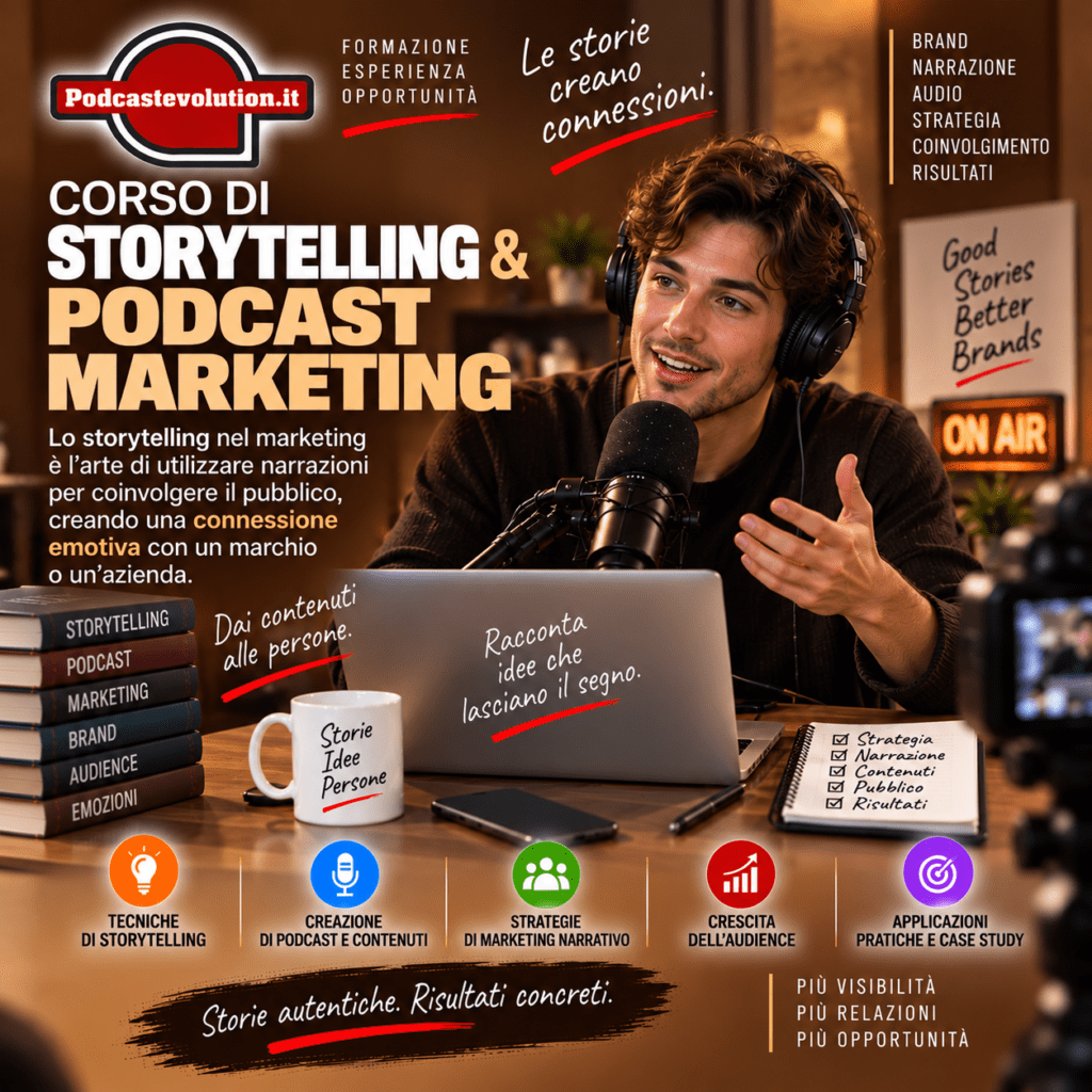 Storytelling marketing podcastevolution.it